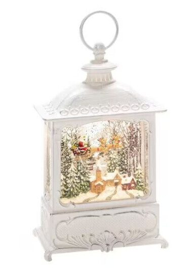 Konstsmide Small Dekorativ lampe LED 0,1 W varmhvitt lys 3000 K Nisse over landsbylampe antikk hvit