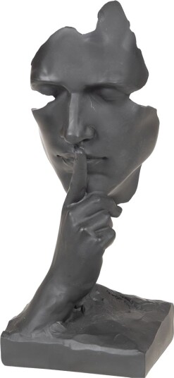 Grace ansiktdekor Sort