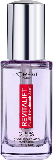 L'Oréal Revitalift Filler Øyserum 20ml med Hyaluronsyre og Koffein