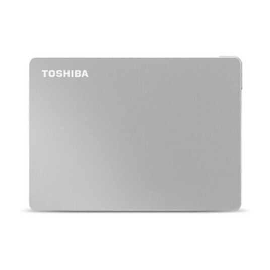 Toshiba Canvio Flex HDTX140ESCCA - Ekstern Harddisk - 4 TB - Sølv