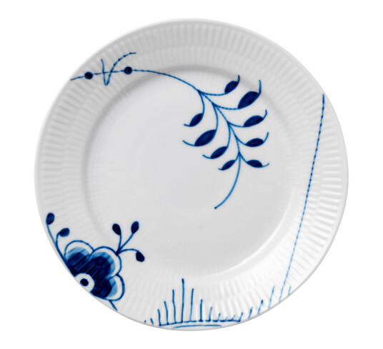Royal Copenhagen Blue Fluted Mega tallerken 2 Diameter 19 cm