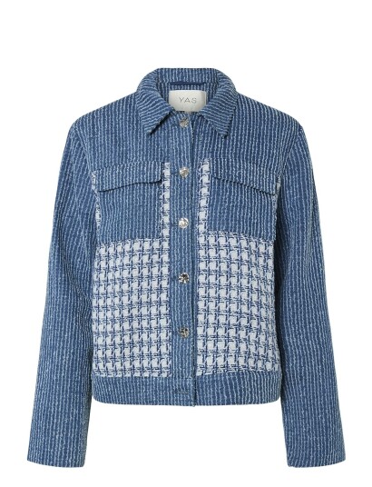 YAS Yasberu Ls Jacket - Blue - 40
