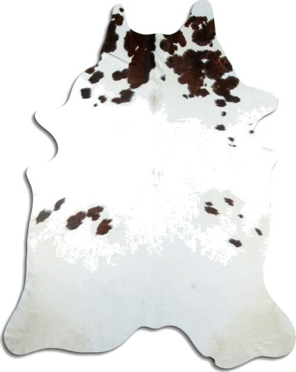 Kuskinn Brun/hvit 1529 Størrelse: 240 x 200 cm