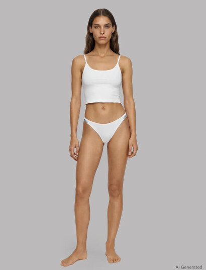 Calvin Klein String Bikini White XS