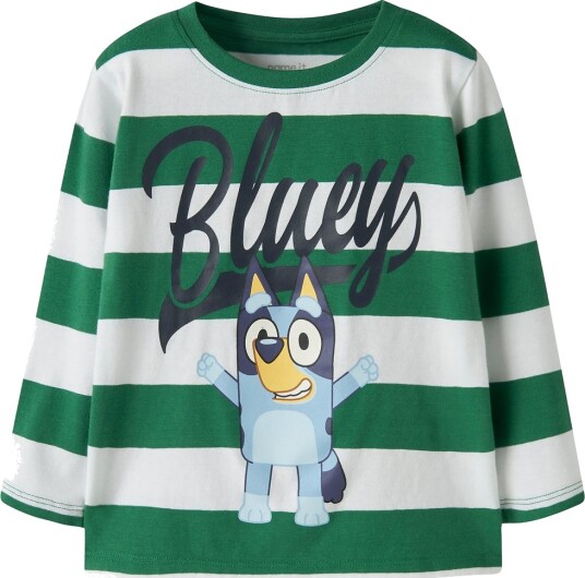 Name It Nmmjustin Bluey Ls Nreg Top Noos Sky Multi/patterned 92
