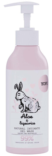 YOPE Intimate Hygiene Natural Intimate Wash Aloe & Liquorice 300 ml YOPE Intimate Hygiene Natural Intimate Wash Aloe & Liquorice 300 ml
