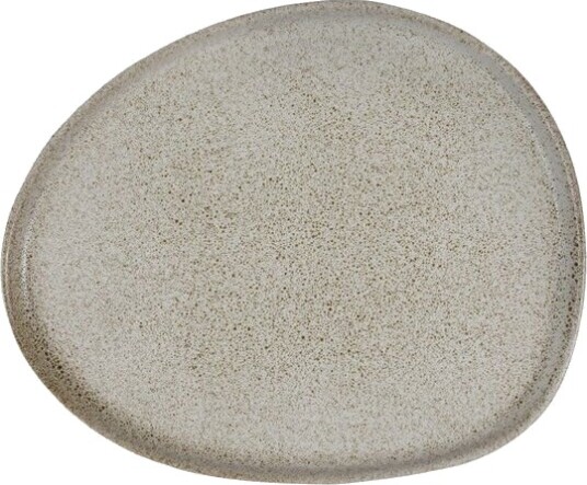 Aida - RAW Organic tallerken 24x21 cm sandy beige