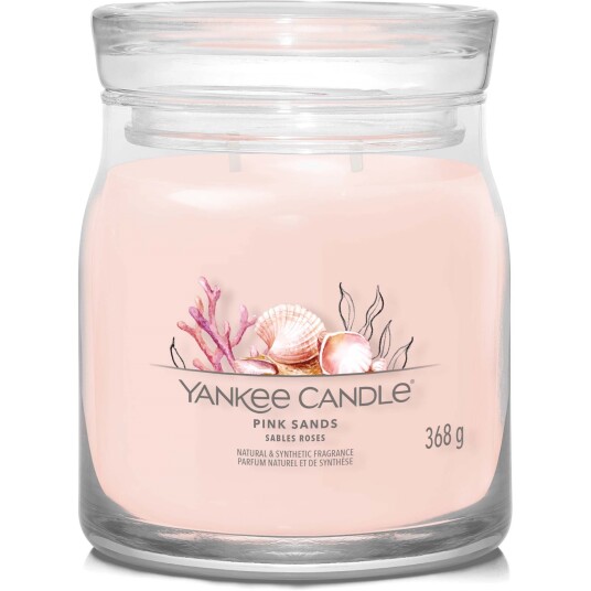 Yankee Candle Pink Sands Signature Jar Medium Yankee Candle Pink Sands Signature Jar Medium