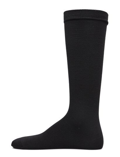 mp Denmark Wool/Cotton Knee Socks - Black - 40/42