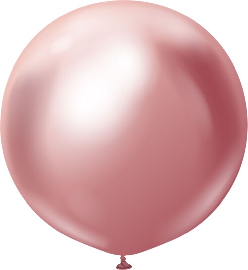 Ballongkungen Ballonger Professional Gigantiske Rosa Chrome 2-pakning 1365003-2