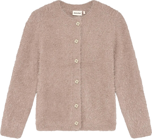 Minymo Cardigan Knit W. Glitter   Beige   110