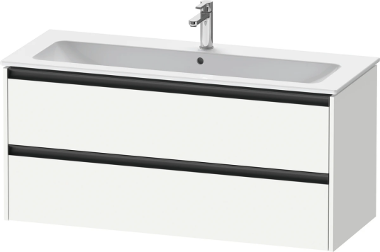 Duravit Ketho.2 Servantskap 2 Skuffer 1210x480 mm Hvit Matt