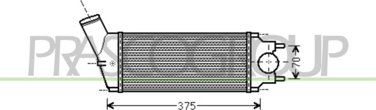 Intercooler PRASCO CI424N002