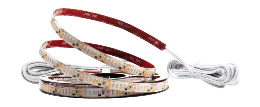 StripLine 5m, 15W/m, 3000K, med 2x5m kabel, IP54