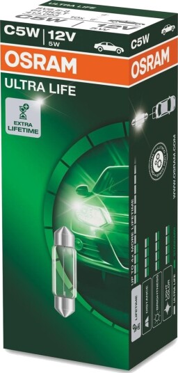 OSRAM 6418ULT Lyspære, nummerskiltlys