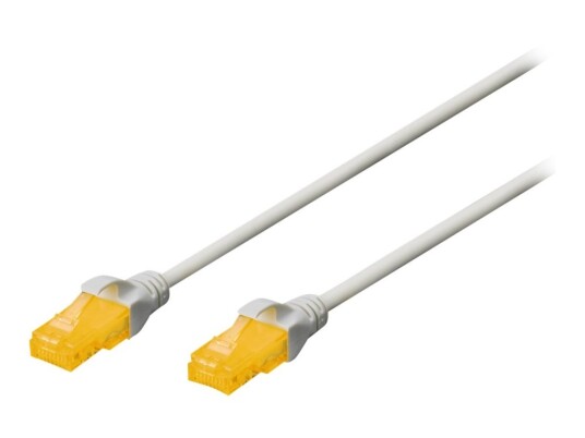 Digitus Professional Koblingskabel Rj-45 Hann Til Rj-45 Hann 2 M Utp Cat 6A Halogenfri Grå Digitus Professional Koblingskabel Rj-45 Hann Til Rj-45 Hann 2 M Utp Cat 6A Halogenfri Grå