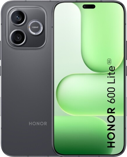 Honor 600 Lite 5G 8GB RAM 128GB Velvet Black Mobiltelefon