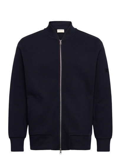 GANT Mercerised Texture Bomber Navy XL