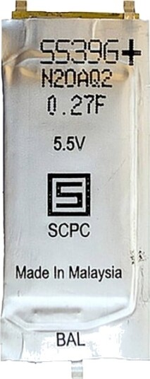 Schurter 3 153 442 Superkondensator 20 X 18 X 2,5 Mm 1 Stk Schurter 3 153 442 Superkondensator 20 X 18 X 2,5 Mm 1 Stk