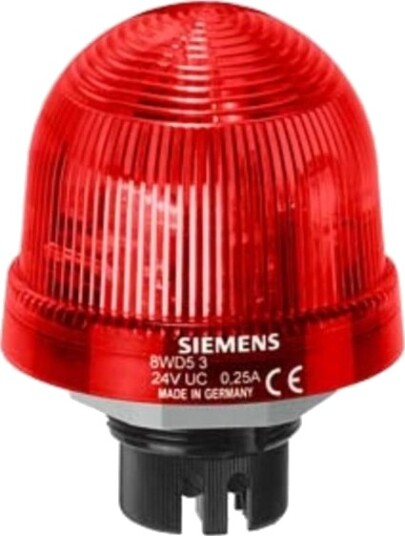 Siemens 8Wd5340 0Cb 8Wd53400cb Signallampe Ø X H 70 Mm X 66 Mm Rød 1 Stk