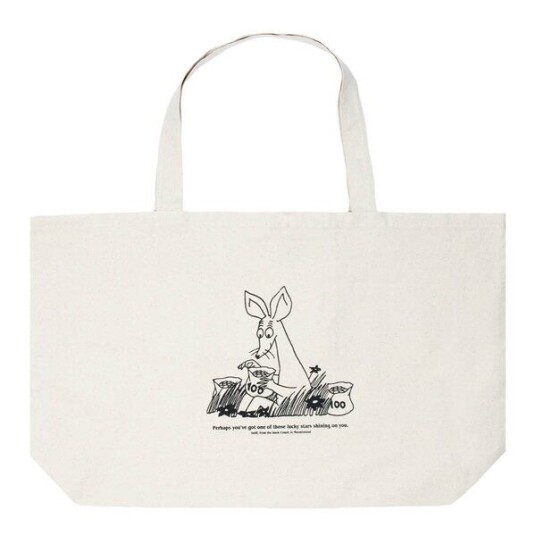 Nordicbuddies Mummi handlenett XL 65x41 cm Sniff beige