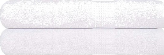 vidaXL Badstuhåndklær FROGN 2 stk hvit 80x200 cm 360 gsm vidaXL Badstuhåndklær FROGN 2 stk hvit 80x200 cm 360 gsm