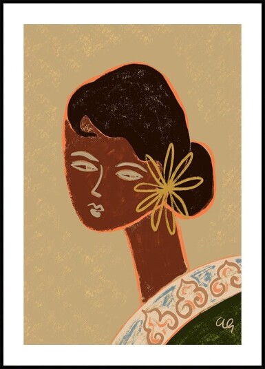 The Green Lady Poster Plakat / 40x50cm The Green Lady Poster Plakat / 40x50cm