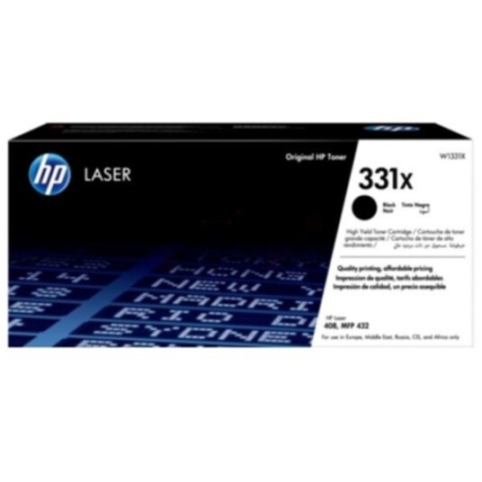 HP W1331X HP 331X Tonerkassett Svart HP W1331X HP 331X Tonerkassett Svart