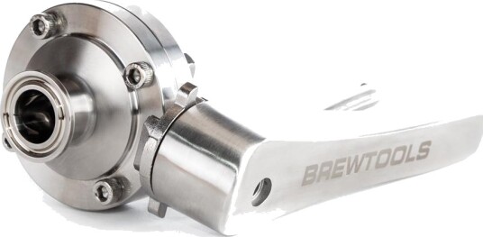 Brewtools Butterfly-ventil TC 34 mm Brewtools