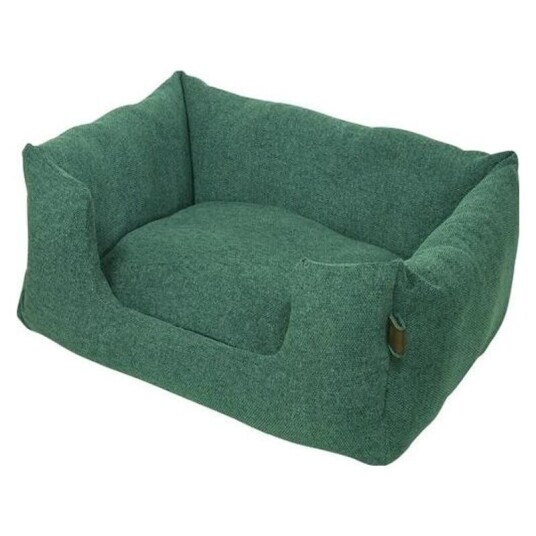 Fantail Snooze Hundeseng 110x80 cm Botanical Green med Memory Foam