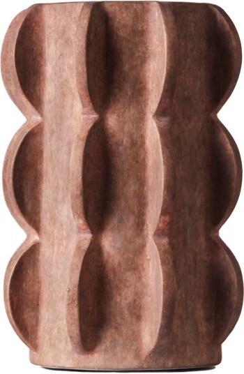 Dusty Deco Dd Arcissimo Vase Medium Brown Vaser Edin & Lina Kjellvertz Brun