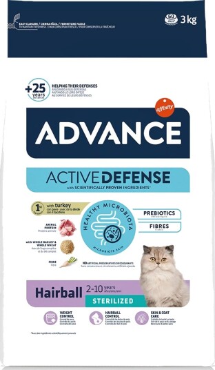 Affinity Advance Tørrfôr Sterilized Hairball 2 X 3 kg