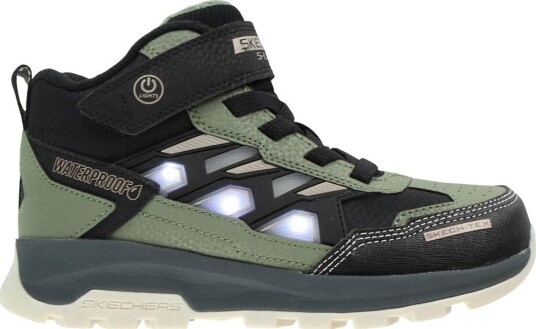 Skechers Støvler Storm Blazer Black Skechers 30 Støvler Armygrønn Grå Svart