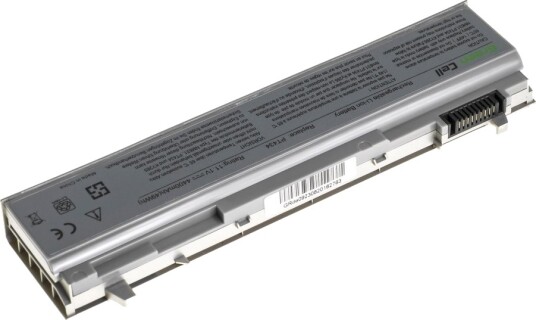 Green Cell Batteri Til Bærbar Pc Tilsvarer: Dell Pt434 Dell W1193 Litiumion 6-Cellers 4400 Mah Sølv DE09