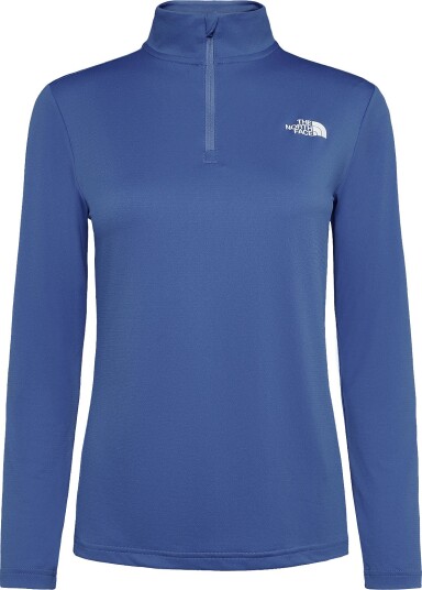 The North Face W Flex 1/4 Zip Tee Slim Blue L