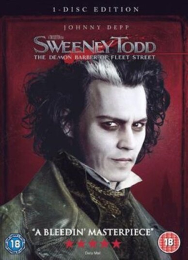 Sweeney Todd The Demon Barber Of Fleet Street DVD Sweeney Todd The Demon Barber Of Fleet Street DVD