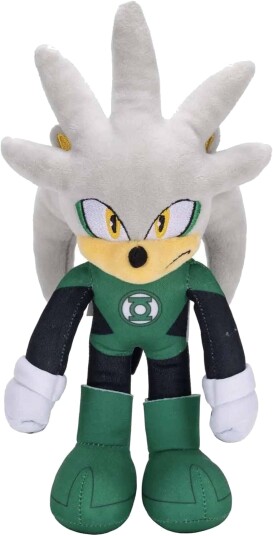 Dc X Sonic The Hedgehog Kosedyr 23 cm Silver Som Green Lantern Dc X Sonic The Hedgehog Kosedyr 23 cm Silver Som Green Lantern