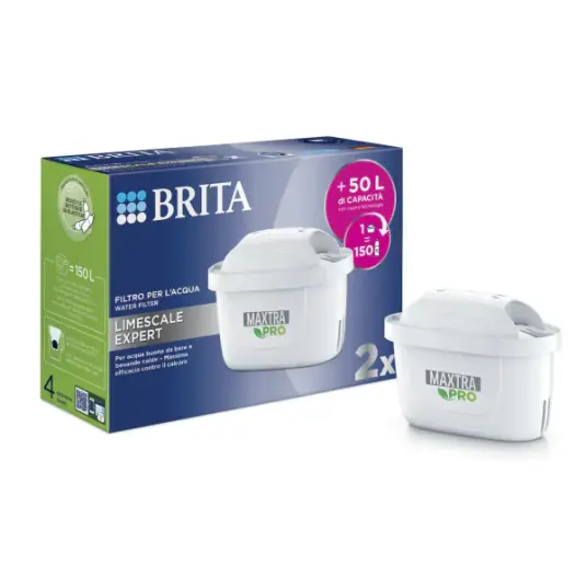 Brita Maxtra Pro Kalkfilter 2-pakk