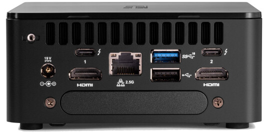 ASUS RNUC12WSHI500000I Barebone Intel Core i5-1240P Kit L6 No Cord