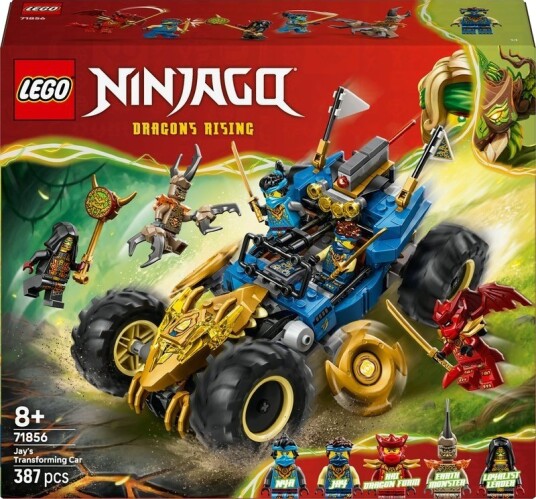 Lego Jays Forvandlingskjøretøy Lego Jays Forvandlingskjøretøy