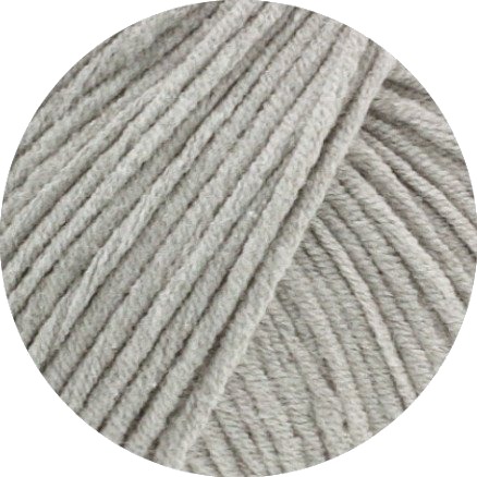Lana Grossa Easy Cotton Garn Lys grå