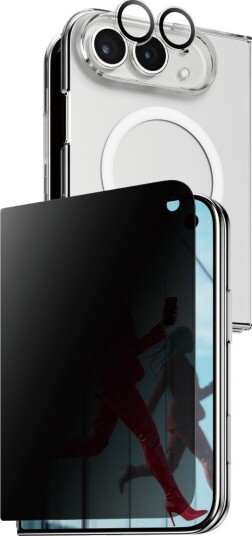 Panzerglass Duo 3-i-1 Privacy Bundle for Mobiltelefon