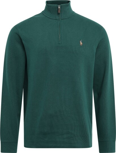 Polo Ralph Lauren 40/1 Dbl Knit Jacq Knt Pullover   Green   M