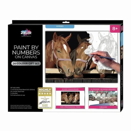 Zieler Mal Etter Nummer Hester 8+ År