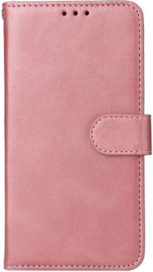 EIDERWOOD iPhone 17 Kunstskinn Flip Deksel med Lommebok &  Stropp – Rosa