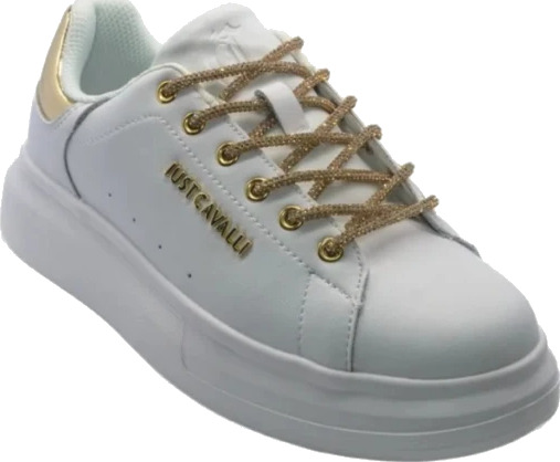 Just Cavalli Dame Sko Hvit 39 EU,