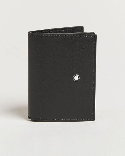 Montblanc Soft Trio Card Holder 4cc Black