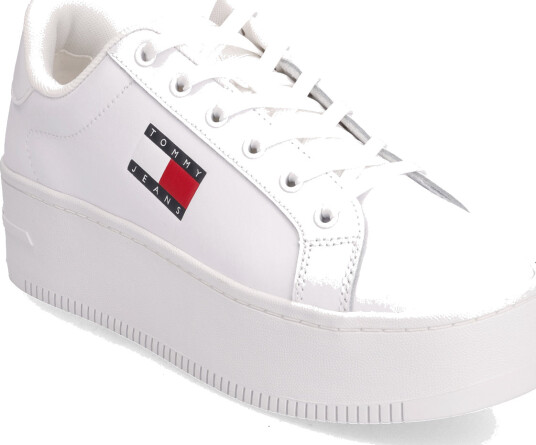 Tommy Hilfiger (New) Tjw Flatform Cupsole Ess - White - 40
