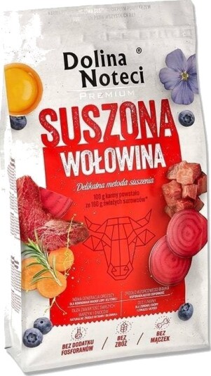 Dolina Noteci Premium Tørket Oksekød Hundefoder 9 Kg Dolina Noteci Premium Tørket Oksekød Hundefoder 9 Kg