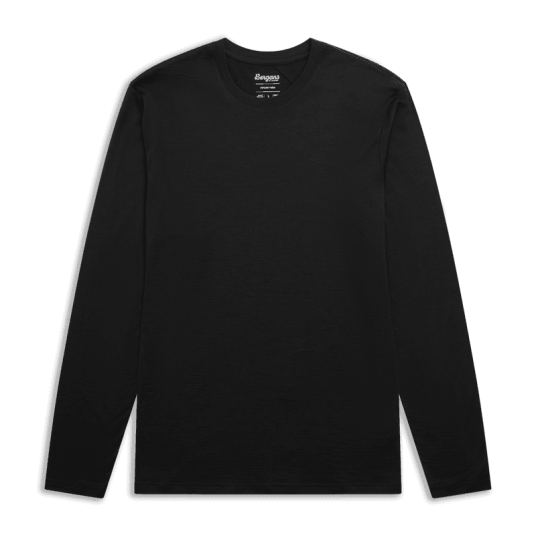 Bergans Merino Long Sleeve Men Dark Shadow Grey S S